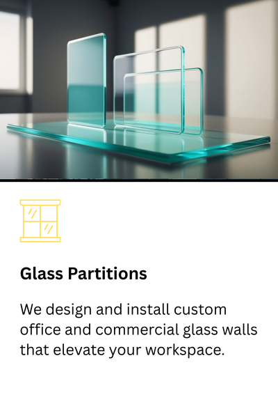 Glass partitions (3)